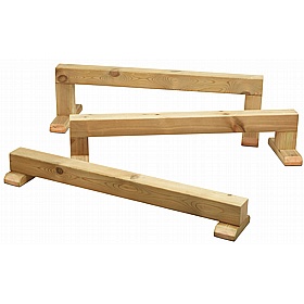 Adventure Tots Nursery Outdoor Balance Beam Bundle - Education