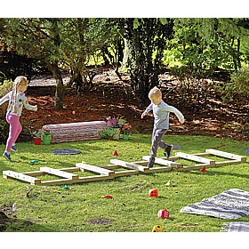 Adventure Tots Nursery Outdoor Floor Ladder