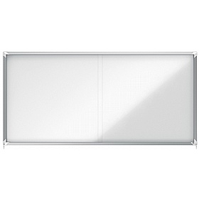 Nobo Premium Plus Sliding Door Magnetic Drywipe Whiteboards - Office Furniture