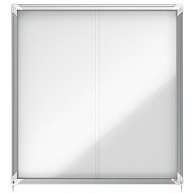 Nobo Premium Plus Sliding Door Magnetic Drywipe Whiteboards - Office Furniture