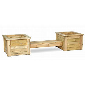 Little Green Fingers Outdoor Planter and Bench Combo - Education
