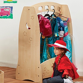 Nursery Galaxy Dressing Up Mobile Trolley with Mirror