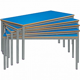 Alumni Fully Welded Rectangular 3-4 Years Nursery School Tables - Education