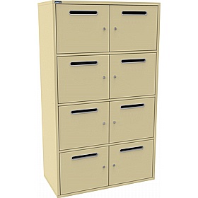 Silverline M:Line 8 Person Metal Postal Locker - Lockers & Cloakroom