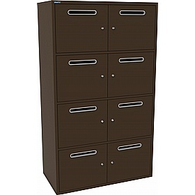 Silverline M:Line 8 Person Metal Postal Locker - Lockers & Cloakroom