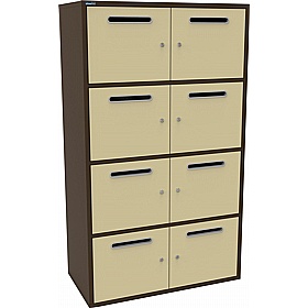 Silverline M:Line 8 Person Metal Postal Locker - Lockers & Cloakroom