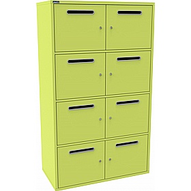 Silverline M:Line 8 Person Metal Postal Locker - Lockers & Cloakroom