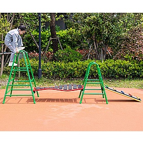 Little Leapers Modular Outdoor 4 Piece Gym Set - Education