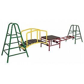 Little Leapers Modular Outdoor 5 Piece Gym Set - Education