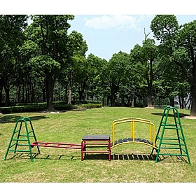 Little Leapers Modular Outdoor 5 Piece Gym Set - Education