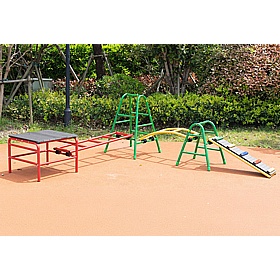 Little Leapers Modular Outdoor 6 Piece Gym Set - Education