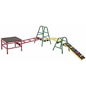 Little Leapers Modular Outdoor 6 Piece Gym Set - Education