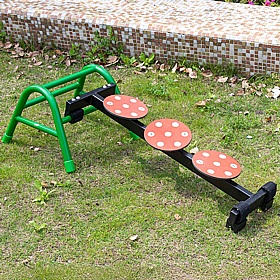 Little Leapers Mini Modular Outdoor Magic Mushroom Gym Set