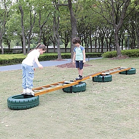 Tyre Outdoor Challenge Ladder Bundle