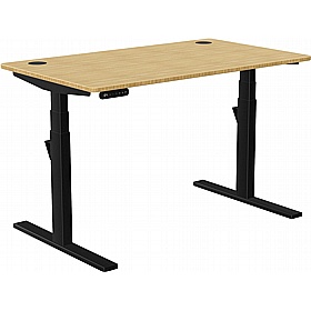 SmartLine Pro Bamboo Sit Stand Office Desks - Office Furniture
