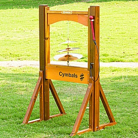 Cymbals Sensory Outdoor Music Frame