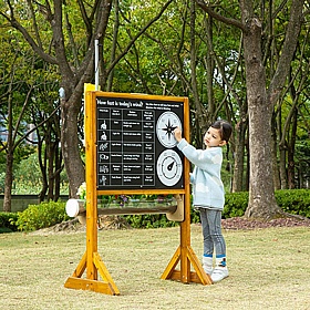 Outdoor Double Sided Weather Station - Education