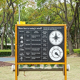 Outdoor Double Sided Weather Station - Education