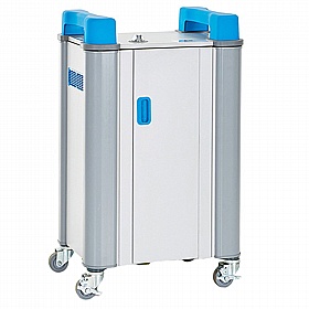 LapCabby Tab 16H Horizontal Single Door Tablet Charging and Storage Trolley - Education