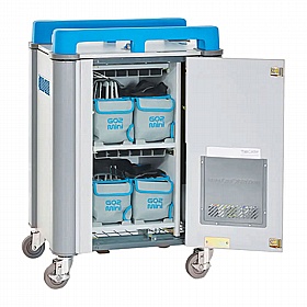 LapCabby Tab 20V Vertical Tablet Charging and Storage Trolley