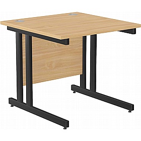 SmartLine Twin Upright Rectangular Office Desk - Office Furniture