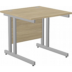 SmartLine Twin Upright Rectangular Office Desk - Office Furniture