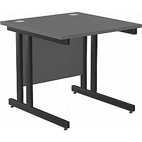 SmartLine Twin Upright Rectangular Office Desk - Office Furniture