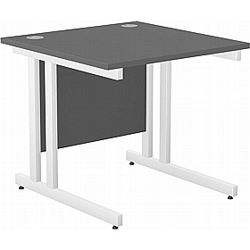 SmartLine Twin Upright Rectangular Office Desk - Office Furniture