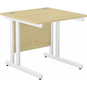 SmartLine Twin Upright Rectangular Office Desk - Office Furniture