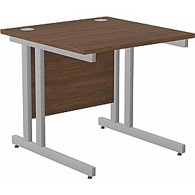 SmartLine Twin Upright Rectangular Office Desk - Office Furniture