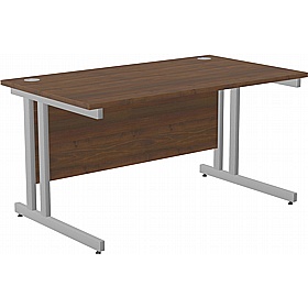 SmartLine Twin Upright Rectangular Office Desk - Office Furniture