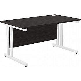 SmartLine Twin Upright Rectangular Office Desk - Office Furniture