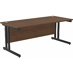 SmartLine Twin Upright Rectangular Office Desk - Office Furniture