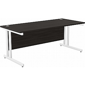 SmartLine Twin Upright Rectangular Office Desk - Office Furniture