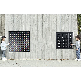 Outdoor Numbered Chalkboards - Education