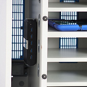 LapCabby Lyte 5H Tablet Charging and Storage Cabinet - Education