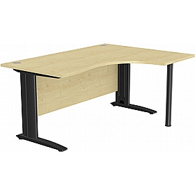 SmartLine Ergonomic Radial Cable Managed Office Desks - Office Furniture