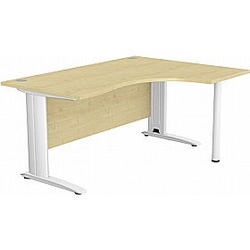 SmartLine Ergonomic Radial Cable Managed Office Desks - Office Furniture