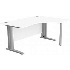 SmartLine Ergonomic Radial Cable Managed Office Desks - Office Furniture