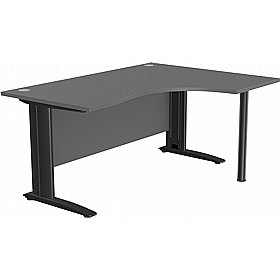 SmartLine Ergonomic Radial Cable Managed Office Desks - Office Furniture