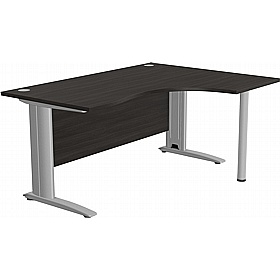 SmartLine Ergonomic Radial Cable Managed Office Desks - Office Furniture