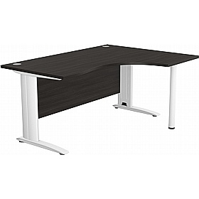 SmartLine Ergonomic Radial Cable Managed Office Desks - Office Furniture