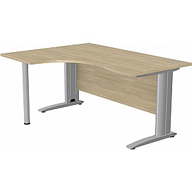 SmartLine Ergonomic Radial Cable Managed Office Desks - Office Furniture