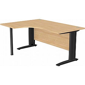 SmartLine Ergonomic Radial Cable Managed Office Desks - Office Furniture