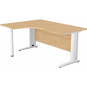 SmartLine Ergonomic Radial Cable Managed Office Desks - Office Furniture