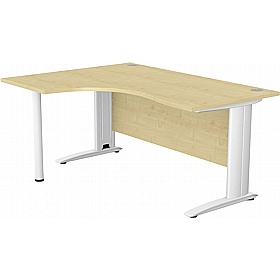 SmartLine Ergonomic Radial Cable Managed Office Desks - Office Furniture