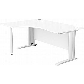 SmartLine Ergonomic Radial Cable Managed Office Desks - Office Furniture