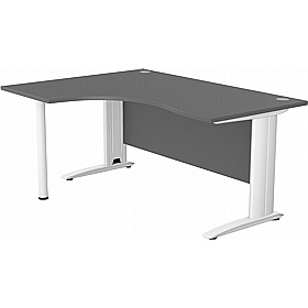 SmartLine Ergonomic Radial Cable Managed Office Desks - Office Furniture