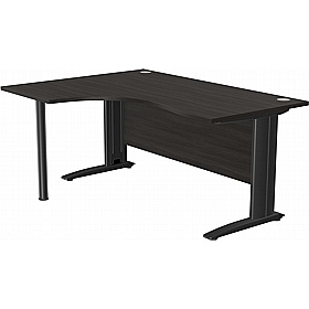 SmartLine Ergonomic Radial Cable Managed Office Desks - Office Furniture