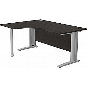 SmartLine Ergonomic Radial Cable Managed Office Desks - Office Furniture